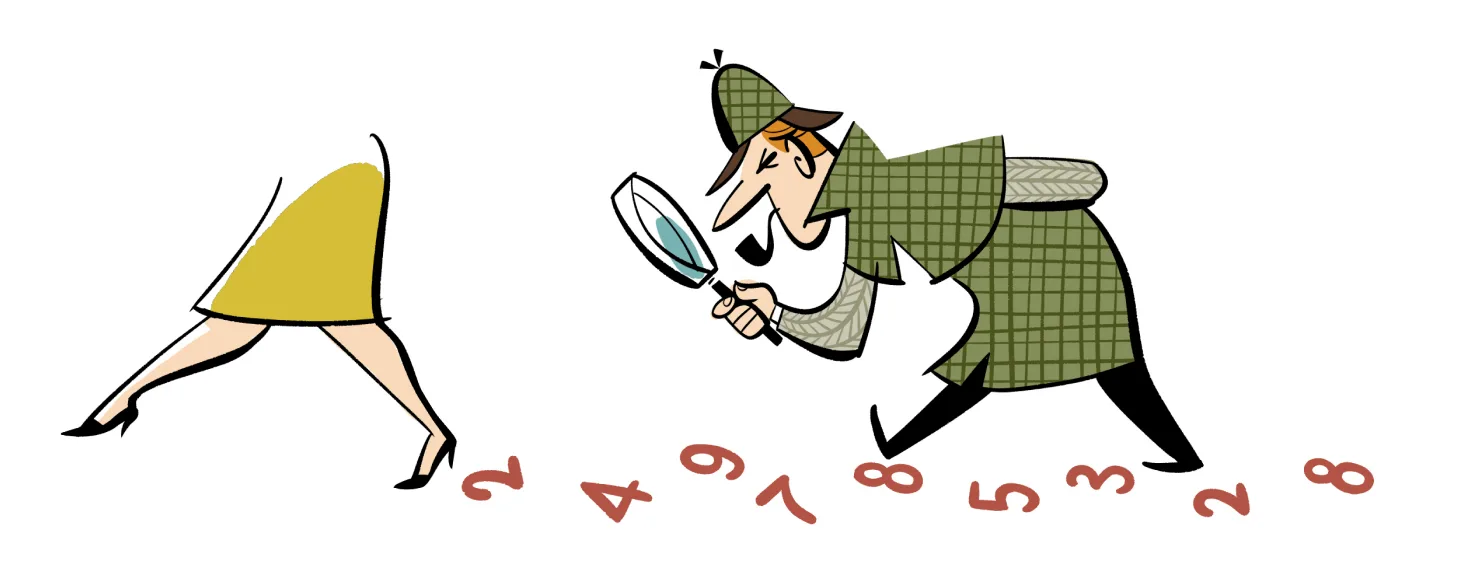 「データの先にいる人をどう見つけるか？」のイラスト