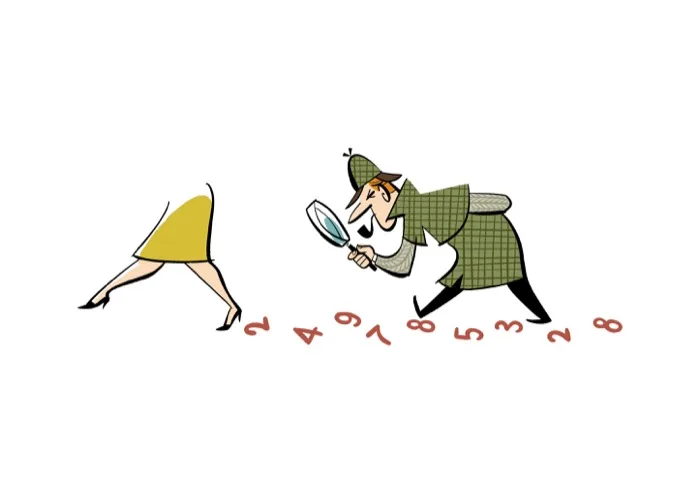 Illustration: How do you find the person beyond the data?