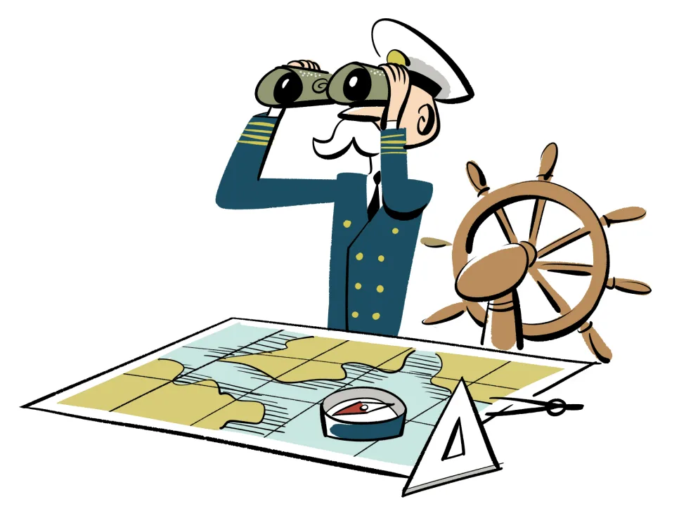 Illustration: Before the answer, we design the question.